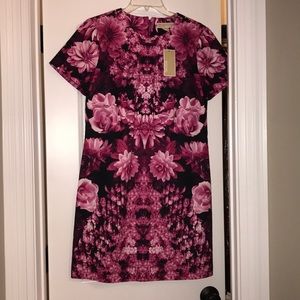 Michael Kors floral shift dress